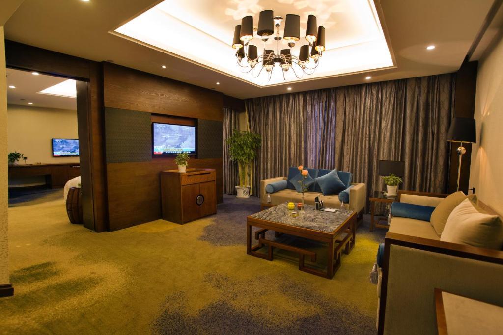 Joymoon Hotel Huangshan Oda fotoğraf